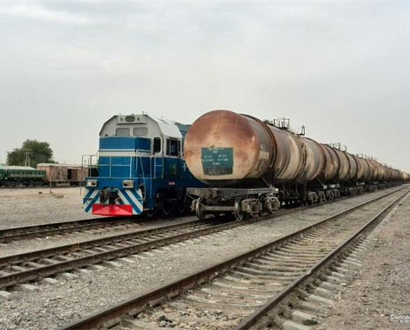 Turkmenistan - East and west line