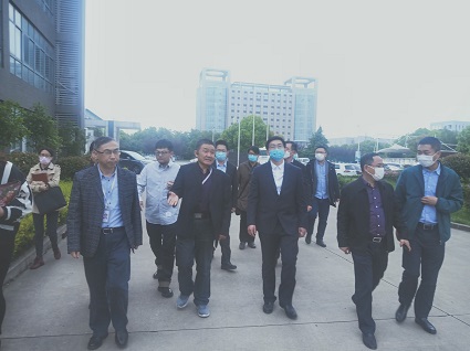 “新基建”，雨花臺區(qū)政府及東南大學領(lǐng)導專家來泰通科技調(diào)研